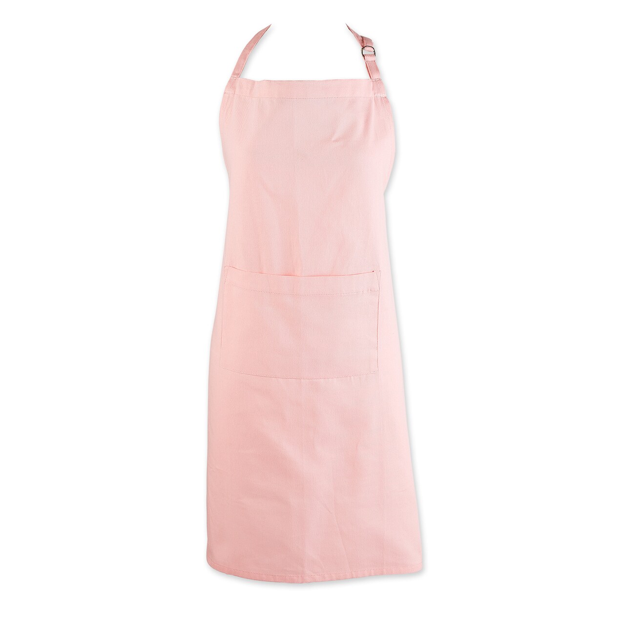 CC Home Furnishings Adjustable Cotton Kitchen Apron - 32" - Powder Pink